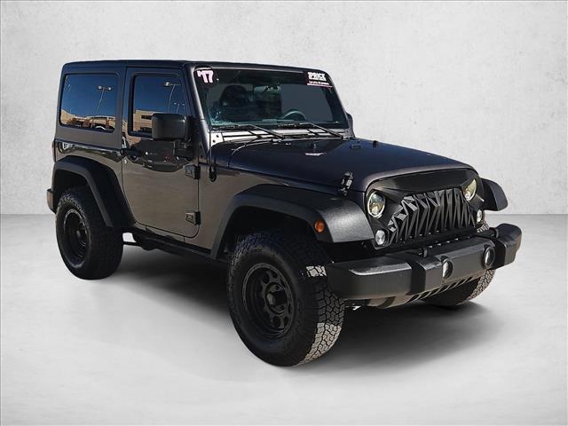 used 2017 Jeep Wrangler car, priced at $19,999