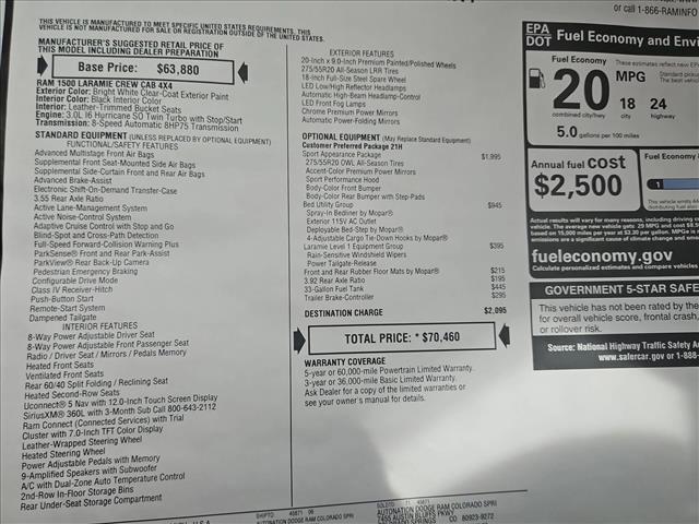 new 2026 Ram 1500 car, priced at $59,431