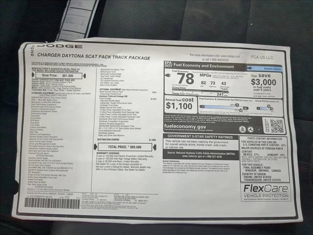 new 2026 Dodge Charger car, priced at $63,253