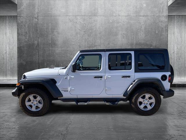 used 2020 Jeep Wrangler Unlimited car, priced at $26,499