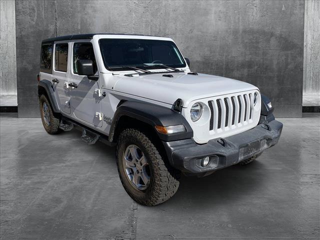 used 2020 Jeep Wrangler Unlimited car, priced at $26,499