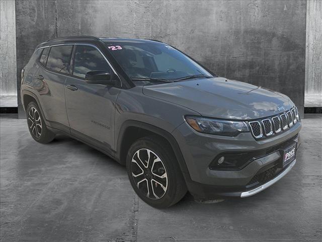 used 2023 Jeep Compass car, priced at $21,998