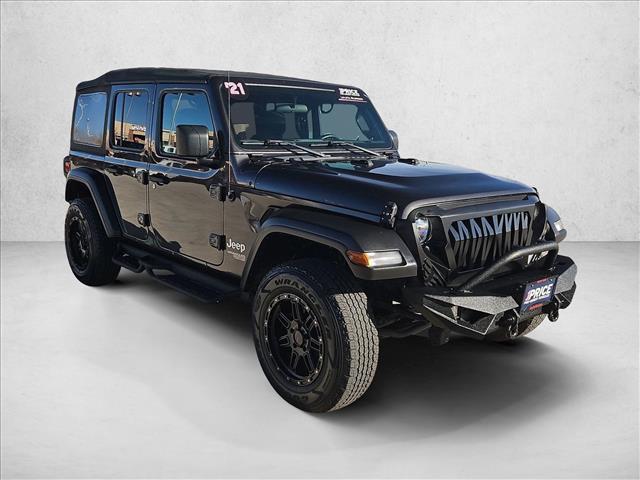 used 2021 Jeep Wrangler Unlimited car, priced at $27,999