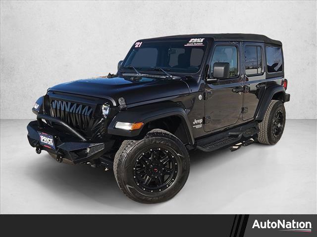 used 2021 Jeep Wrangler Unlimited car, priced at $27,999