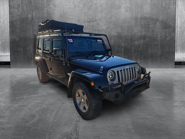 used 2013 Jeep Wrangler Unlimited car, priced at $14,999