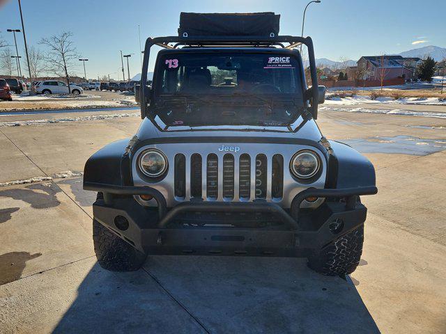 used 2013 Jeep Wrangler Unlimited car, priced at $14,999