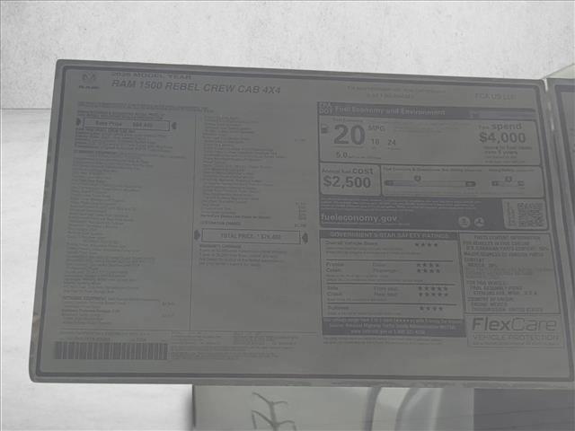 new 2026 Ram 1500 car, priced at $65,560