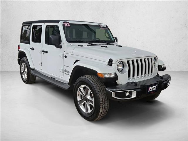 used 2022 Jeep Wrangler Unlimited car, priced at $32,499