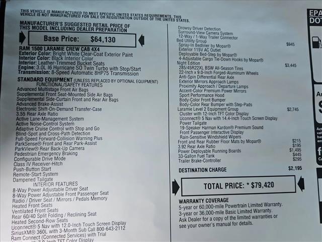 new 2026 Ram 1500 car, priced at $66,830