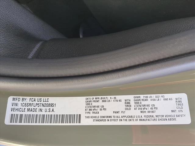 new 2026 Ram 1500 car, priced at $72,040