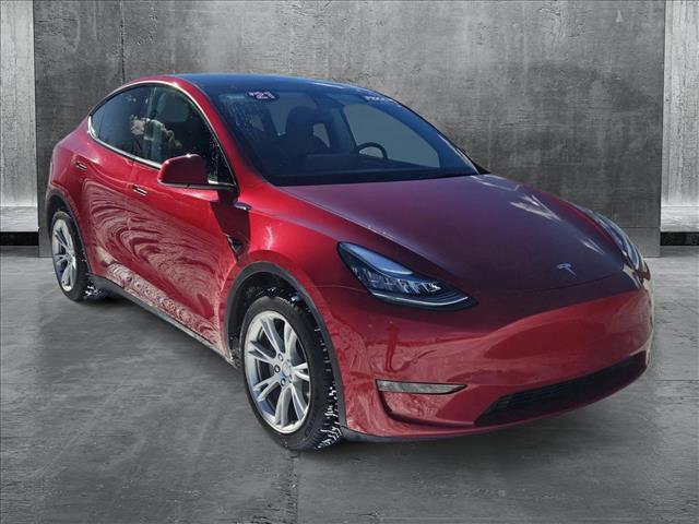 used 2021 Tesla Model Y car, priced at $29,499