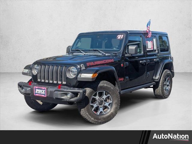 used 2021 Jeep Wrangler Unlimited car, priced at $33,499