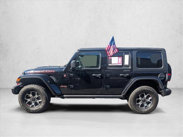 used 2021 Jeep Wrangler Unlimited car, priced at $33,499