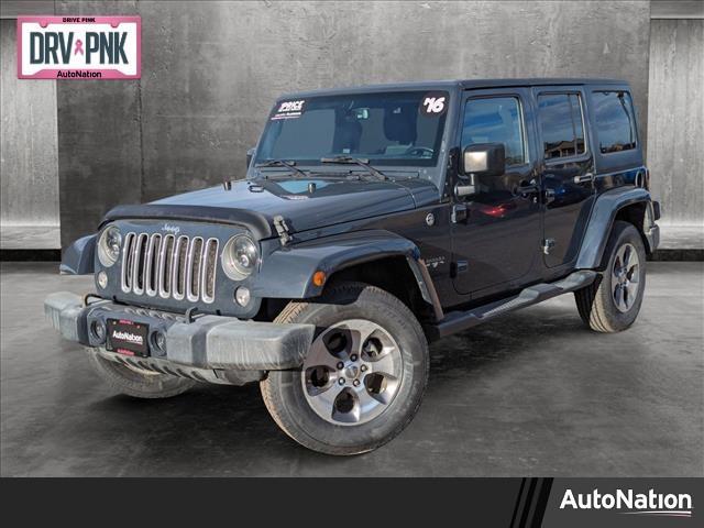 used 2016 Jeep Wrangler Unlimited car, priced at $21,659