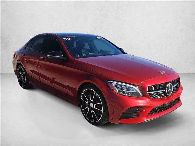 used 2019 Mercedes-Benz C-Class car, priced at $16,999