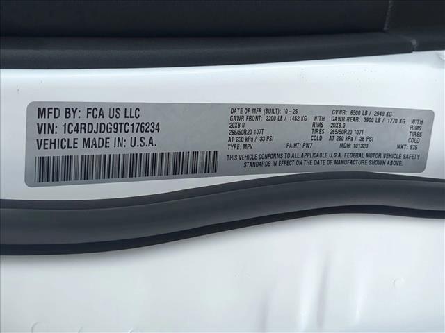 new 2026 Dodge Durango car, priced at $38,999