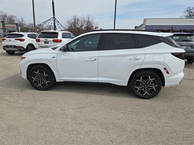 used 2024 Hyundai TUCSON Hybrid car, priced at $28,450