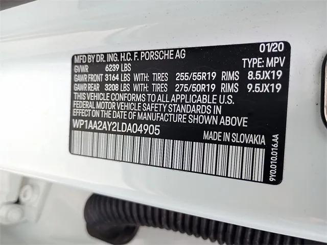 used 2020 Porsche Cayenne car, priced at $37,493