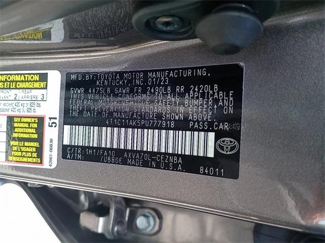 used 2023 Toyota Camry car, priced at $23,775