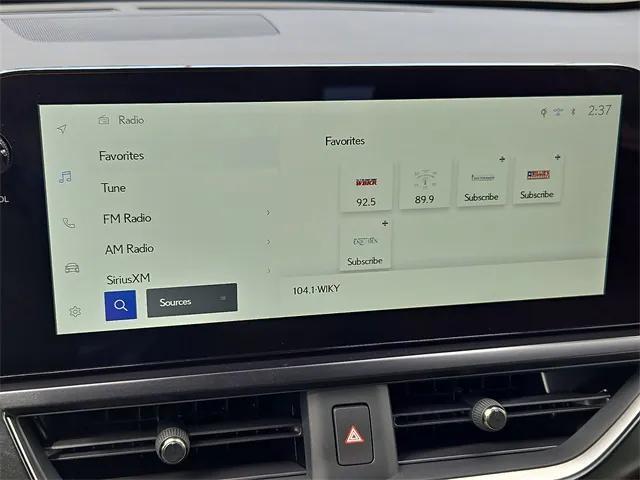 used 2025 Lexus UX 300h car, priced at $41,550
