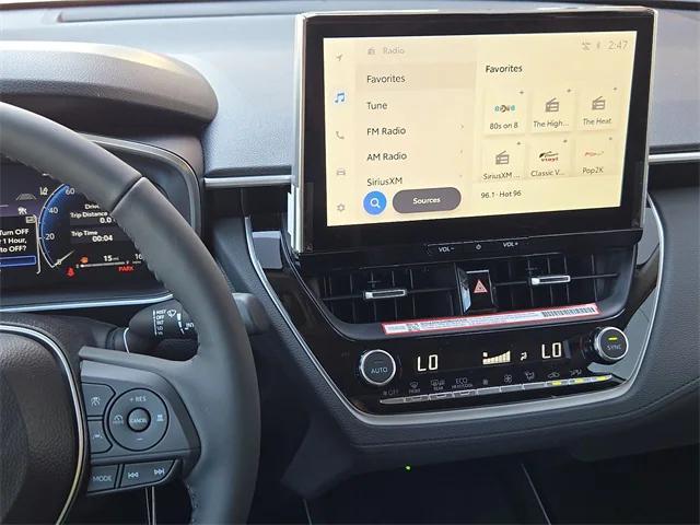 new 2026 Toyota Corolla Cross car, priced at $34,153
