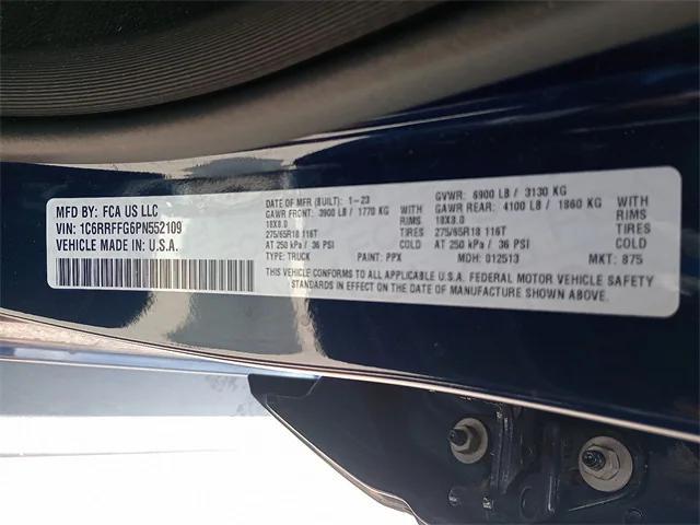 used 2023 Ram 1500 car, priced at $31,985