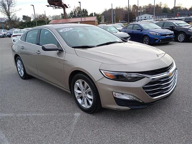 used 2022 Chevrolet Malibu car, priced at $17,250