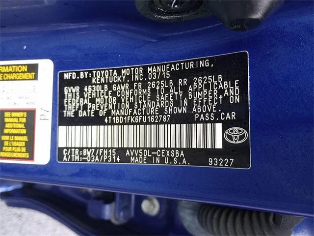 used 2015 Toyota Camry Hybrid car, priced at $11,991