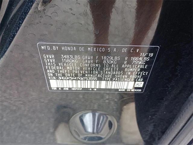used 2019 Honda Fit car, priced at $14,493