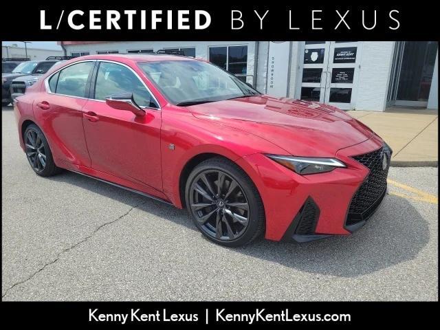 used 2024 Lexus IS 350 car, priced at $48,950