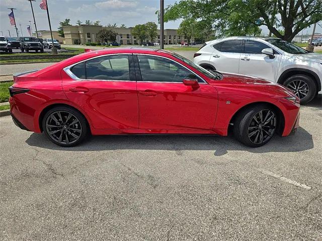 used 2024 Lexus IS 350 car, priced at $48,291