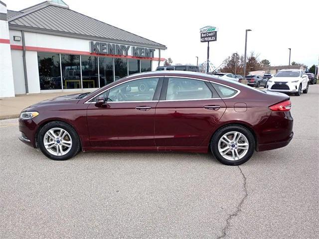 used 2018 Ford Fusion car, priced at $11,550