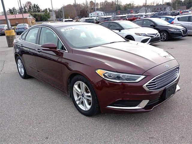 used 2018 Ford Fusion car, priced at $11,550