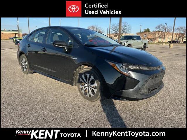 used 2021 Toyota Corolla Hybrid car, priced at $21,995