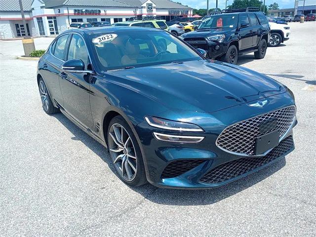 used 2022 Genesis G70 car, priced at $25,950