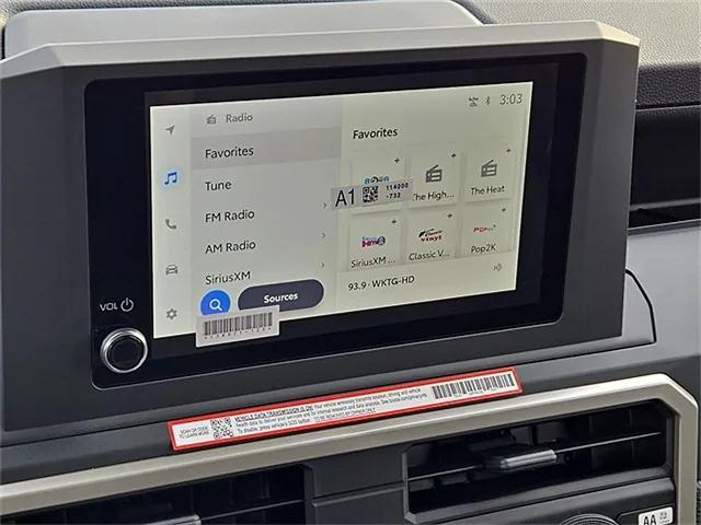 new 2025 Toyota Tacoma car, priced at $37,151