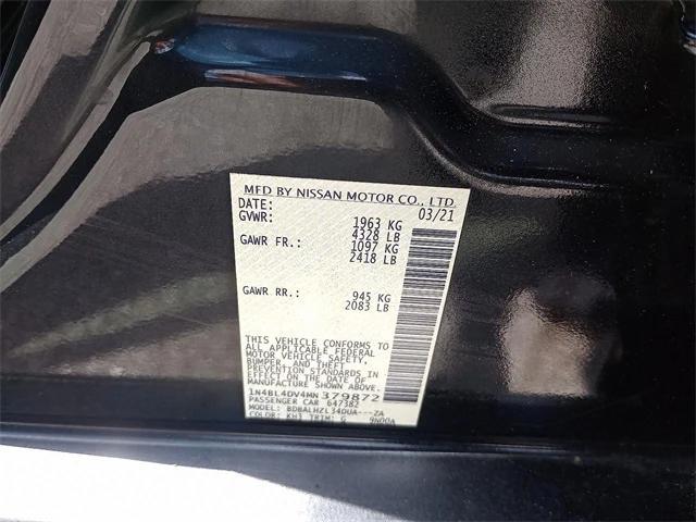 used 2021 Nissan Altima car, priced at $19,894