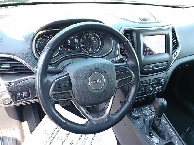 used 2021 Jeep Cherokee car, priced at $19,986
