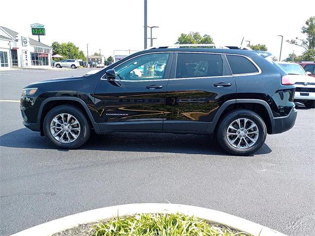 used 2021 Jeep Cherokee car, priced at $19,986