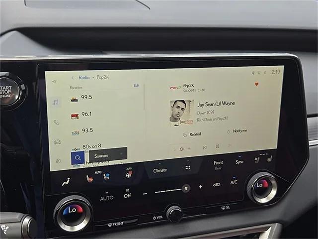 new 2025 Lexus RX 350 car, priced at $61,219