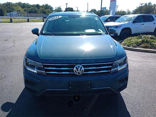 used 2021 Volkswagen Tiguan car, priced at $16,692