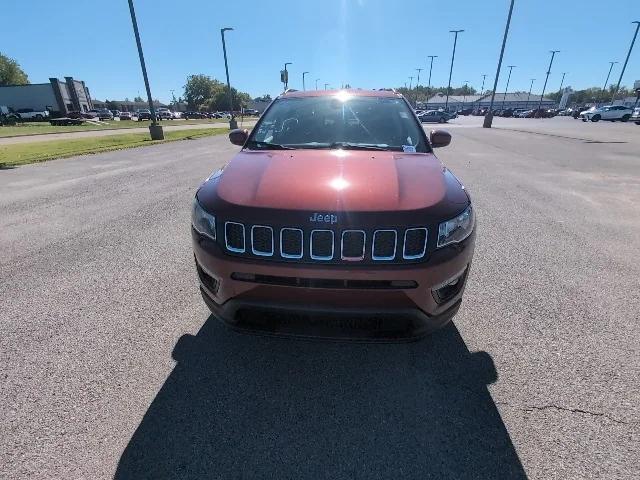 used 2021 Jeep Compass car, priced at $17,950