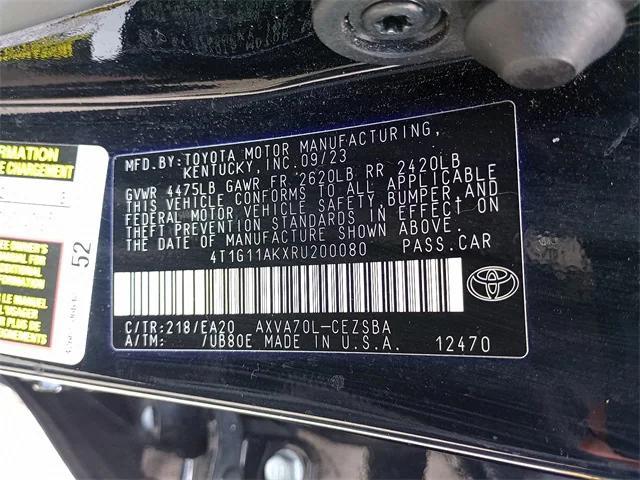 used 2024 Toyota Camry car, priced at $27,483