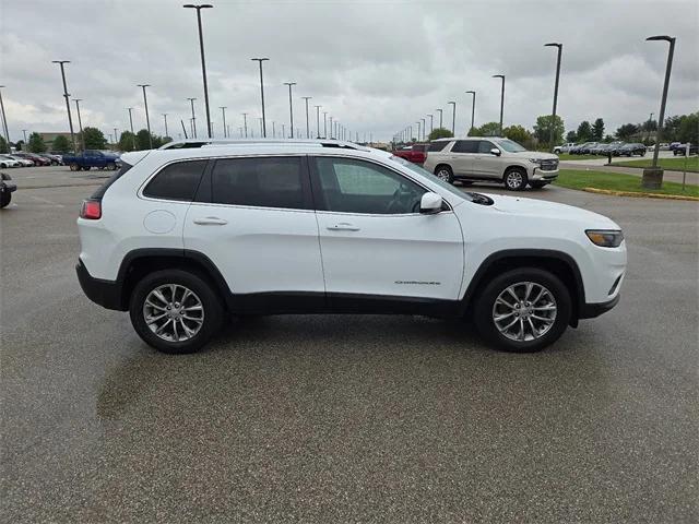 used 2021 Jeep Cherokee car, priced at $19,550