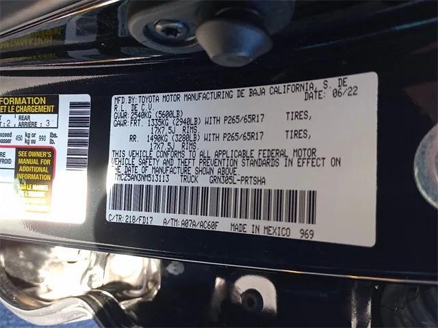 used 2022 Toyota Tacoma car, priced at $37,792