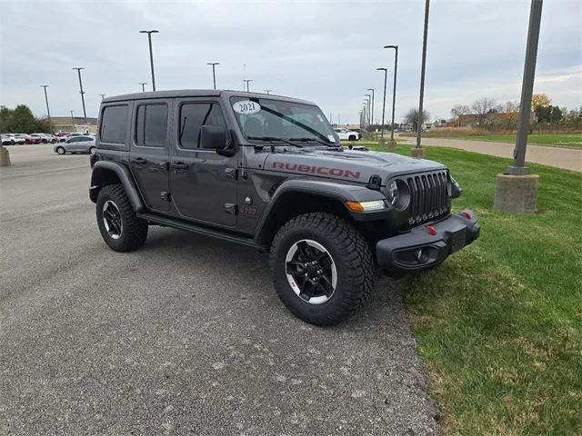 used 2021 Jeep Wrangler Unlimited car, priced at $35,950