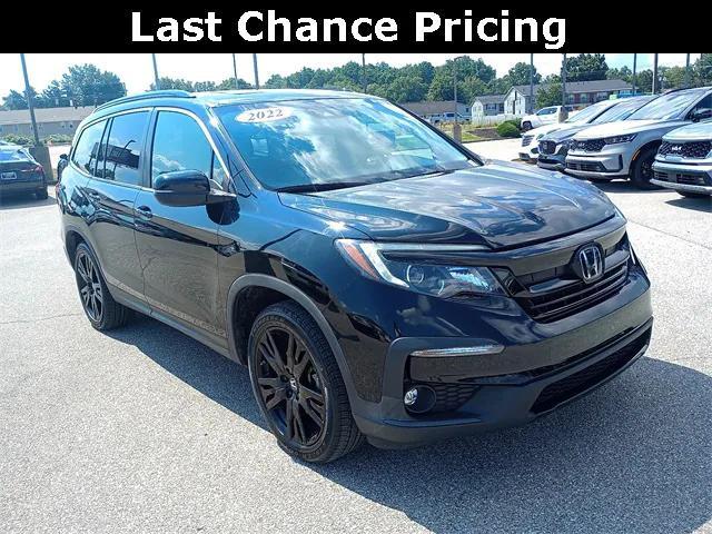 used 2022 Honda Pilot car, priced at $26,445