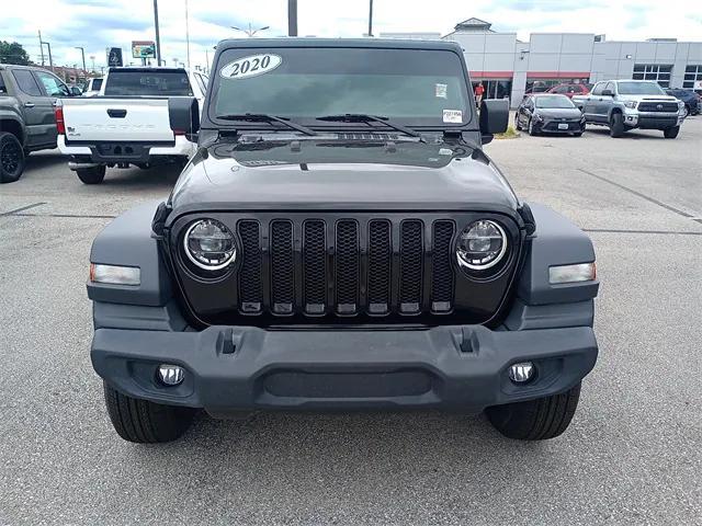 used 2020 Jeep Wrangler Unlimited car, priced at $24,993