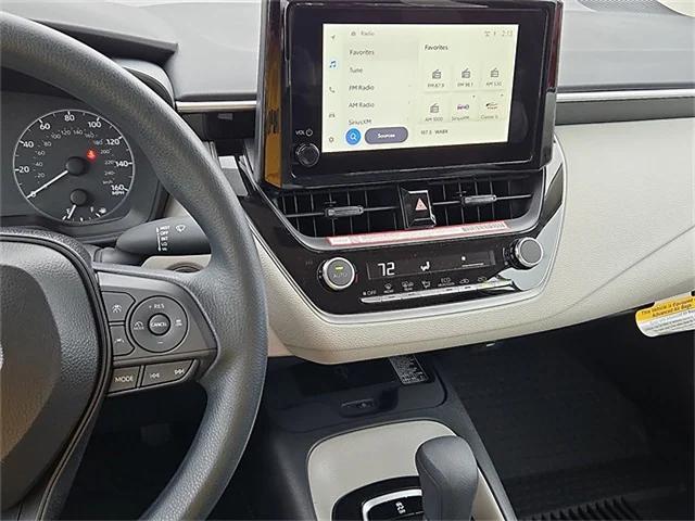 new 2025 Toyota Corolla car, priced at $24,091