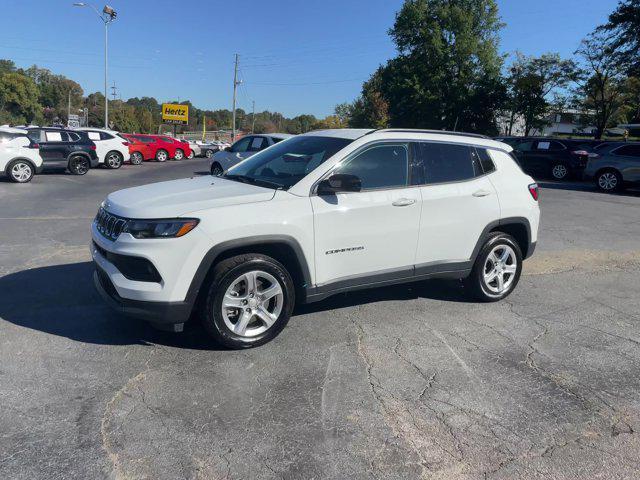 used 2023 Jeep Compass car, priced at $18,755